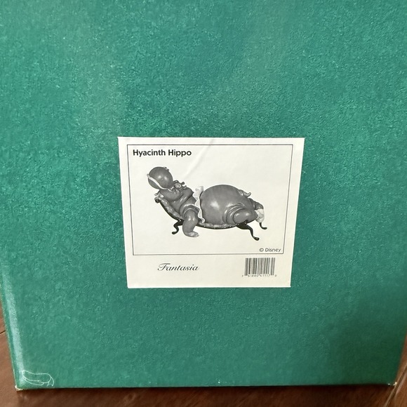 Walt Disney Classics Collection WDCC Fantasia MIB Hyacinth Hippo w/ box and COA - Picture 7 of 8